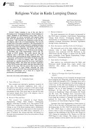 Hai, kalian sekarang sedang membaca artikel tentang logo olshop kosong yang unik dan menarik. Pdf Religious Value In Kuda Lumping Dance