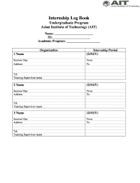 I will update my daily duty and routine by time to time untill the end of internship. Logbook Internship Fill Online Printable Fillable Blank Pdffiller