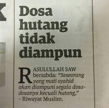 Doa melunasi hutang ini merupakan salah satu cara cepat melunasi hutang melalui amalan lunas hutang 1 hari, doa terbebas. Amalan Menulasi Hutang Segunung Ohlihat