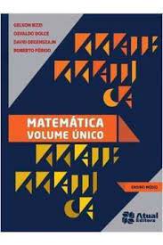 Livro Matematica Volume Unico Gelson Iezzi E Outros Estante Virtual