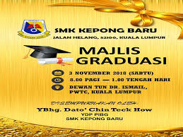 Last updated october 26, 2020. Majlis Graduasi 2018 Smk Kepong Baru By Juliyana Flipsnack