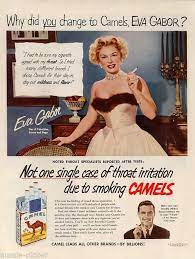 This camel cigarettes advert claimed that 'more doctors smoke camels than any other cigarette'. Pin On Blowin Smoke