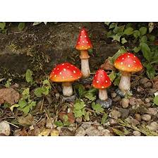Maybe you would like to learn more about one of these? Dakota Fields Gutierez 4 Piece Toadstool Mushroom Garden Art Set Wayfair Co Uk