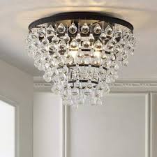 House Of Hampton Pell 3 Light Flush Mount House Of Hampton Oil Rubbed Bronze Flush Mount Semi Flush Mount Lighting Led Flush Mount