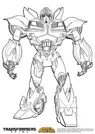 Transformers are auto robots or shortly called auto bots and look like huge vehicles. Transformers Bumblebee Coloring