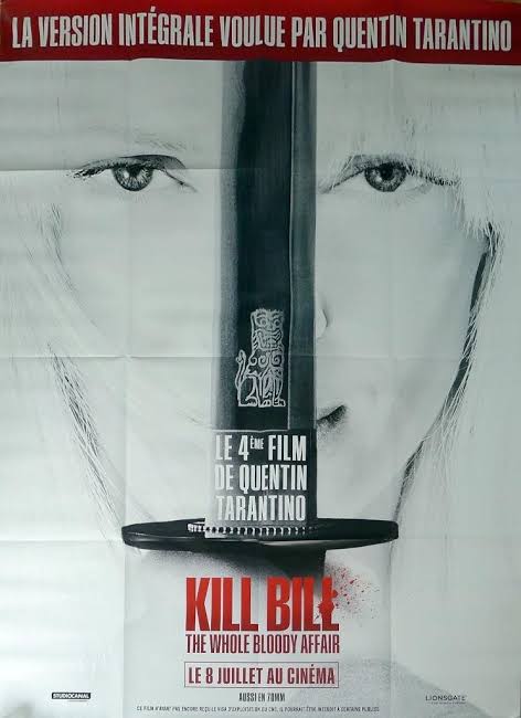 KILL BILL : THE WHOLE BLOODY AFFAIR - QUENTIN TARANTINO - LARGE MOVIE  POSTER | eBay