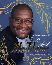 Robert Mcadams Jr. Obituary October 21, 2024