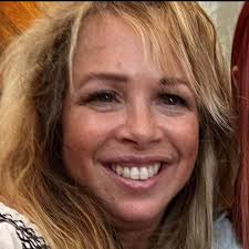 Anne Ormsby Art rainbow canvas flip flop beach...