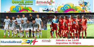 Horarios, fecha y opciones para ver el partido argentina vs. Argentina Vs Belgica Argentina Belgica