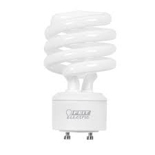 Feit Electric 75 Watt Equivalent T3 Spiral Non Dimmable Gu24 Base Compact Fluorescent Cfl Light Bulb Soft White 2700k Bpesl18tm Gu24 The Home Depot