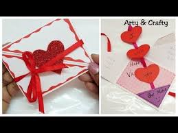 Beautiful Handmade Valentine S Day Card Diy Greeting Card For Valentine S D Valentine S Day Greeting Cards Valentine Cards Handmade Happy Valentines Day Card