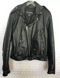 Vintage Wilsons Leather Motorcycle Jacket Riding Coat Men S 2xl Tall Wilsonsleather Motorcyclejacket Tall Clothing Coats Jackets Mens Coats