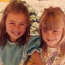 Katy & Sam at Fort warden outside The Snack-Bar & Amusement Arcade and in  The Ballroom-1970's, when our mum's worked there.
