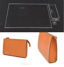 Women Handbag Men Handbag Bag Acrylic Template Leather Pattern DIY  Leathercraft Pattern Stencils Acrylic Template Leather Pattern