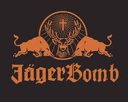 Jagerbomb A Shot Of Jagermeister Dropped Into Beer Red Bull Creates A Jagerbomb Primary Alcohol By Volume Beer S Jager Bomb Vintage Ski Posters Jagermeister