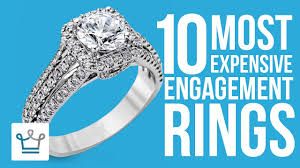 Shop from the world's largest selection and best deals for diamond wedding band rings for men. Top 10 Most Expensive Engagement Rings In The World Youtube
