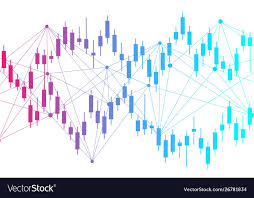Stock Market Or Forex Trading Graph Chart In