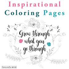 Item description instill kindness through these unique coloring sheets. 38 Inspirational Coloring Pages Favecrafts Com