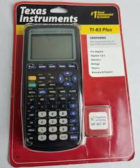 Texas Instruments Ti 83 Plus Graphing Calculator Algebra 1 Amp 2 Consumer Electronics Gadgets Amp Other Electronic Graphing Calculator Graphing Calculator