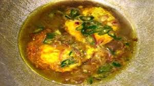 This video recipe is available in english version : Telur Masak Asam Menu Hujung Bulan Youtube