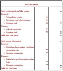 Selanjutnya setelah diketahui saldo akhir dengan benar, maka yang harus dilakukan yaitu membuat jurnal penyesuaian berdasarkan perhitungan di atas. Pengertianrekonsiliasi Bank Proses Tujuan Contohnya Lengkap