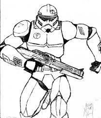 Color the candles employing bright colors to make the ideal picture. Clone Trooper Coloring Page Coloring Home