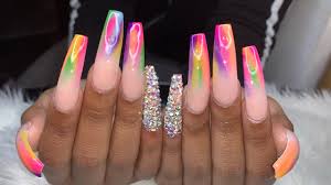 So in today's video, we are going to be using this awesome tool called a smile line cutter. Acrylic Nails Tutorial Rainbow Ombre Nails Summer Nails Beauty Browsing