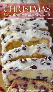 The caramel gingerbread cake with caramel cream cheese buttercream, spiked eggnog cake, and chocolate gingerbread cake are especially delicious. Christmas Cranberry Pound Cake Christmas Food Desserts Easy Dessert Recipes Christmas Pound Cake Recipes