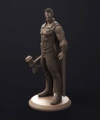 Artstation Bring Me Thanos Dr Zenith Character Design 3d Characters Statue