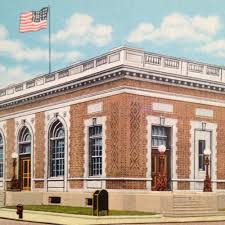 Post Office In Rochester New Hampshire Postcard New Hampshire Post Office