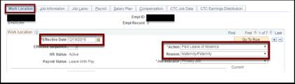 Fmla Submission And Processing In Peoplesoft 18c Hr Core