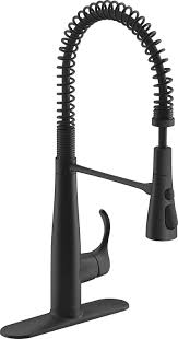 Sweep® spray for powerful cleaning; Kohler K 22033 Bl Simplice Semiprofessional Kitchen Sink Faucet Matte Black Amazon Com