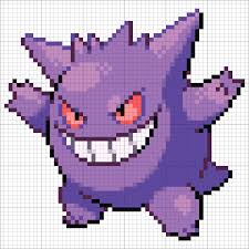 94 Gengar Punto De Cruz De Pokemon Bordados En Punto Cruz Punto De Cruz Patrones