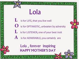 Pin By Lola S World On L Is For Lola Poems About Girls Lola Acrostic