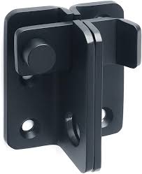 Easy to install, it features a durable steel. Amazon Com Mooche Flip Latch Lock 1pcs Door Buckle Black Lock Security Gate Latch Stainless Steel Double Safety Lock 2 X2 Gate Latch Iron Gate Lock Latches