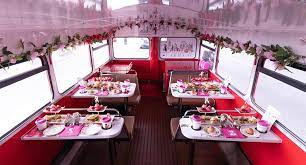 Afternoon Tea Bus Tours With B Bakery In London Bakery London Afternoon Tea Afternoon Tea London