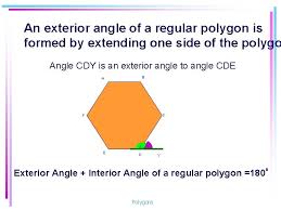 So for a polygon with n sides, there are n vertices and n interior angles. Polygons The Word Polygon Is A Greek Word