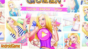 Selfie Queen Social Star Play Free Download Android Game Play For Ki Stars Play Games To Play Android Games