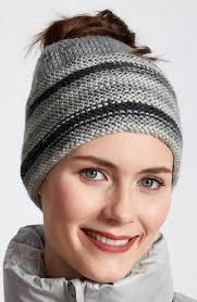 This is a medium weight yarn and is 100% acrylic. Messy Bun And Ponytail Hat Knitting Patterns In The Loop Knitting