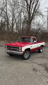 Image result for Red 1984 Truck