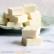 White Chocolate Fudge Easy 2 Ingredient Fudge You Can Make In The Microwave Recipe White Chocolate Fudge Fudge Recipes Easy Vanilla Fudge