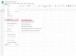 How to convert from google sheets to microsoft excel. How To Convert Google Sheet Files Into Excel And Vice Versa