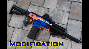 Download files and build them with your 3d printer, laser cutter, or cnc. Mod Nerf Stryfe M4 M16 3d Printed Parts Kit Worker F10555 Youtube