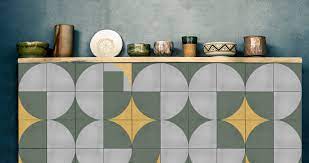 Older traditional encaustic tiles are made of clay. Tile Gains Footing All Over The New York Times