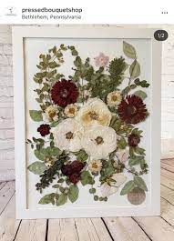 Check spelling or type a new query. Framed Bridal Bouquets Pressed Bouquet Shop In 2021 Dried Flowers Diy Wedding Bouquet Preservation Pressed Flowers Diy