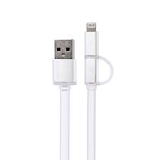 Remax 2 In 1 Micro Usb Cable 1m Fast Charging Data Transferring