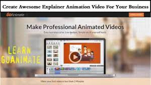 Learn Goanimate Create Awesome Explainer Animation Video For Your Business Easy Learning Business Video Make Business