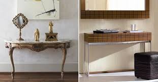 Decor Dictionary Console Foyer Decorating Decor Contemporary Console Table