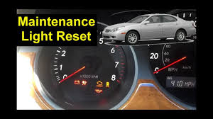 The dashboard lights on your lexus vehicle are very important for your overall safety. Lexus Maintenance Light Reset Proceedures Auto Repair Series Youtube