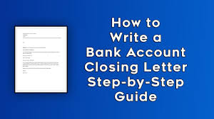 The usage of the bank and related terms like atm card is the most urgent need of an earning person. How To Write A Bank Account Closing Letter Step By Step Guide